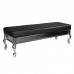 Kirpyklos laukiamojo sofa GABBIANO F011 JUODA