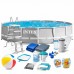 Karkasinis baseinas 457 x 107 cm 18in1 INTEX
