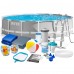 Karkasinis baseinas 427x107 17in1 INTEX Karkasinis baseinas 427x107 17in1 INTEX