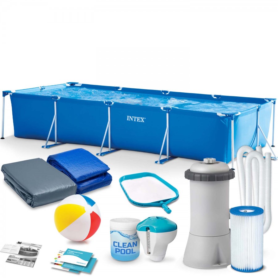 Karkasinis baseinas 450x220x84cm 16in1 Intex Karkasinis baseinas 450x220x84cm 16in1 Intex