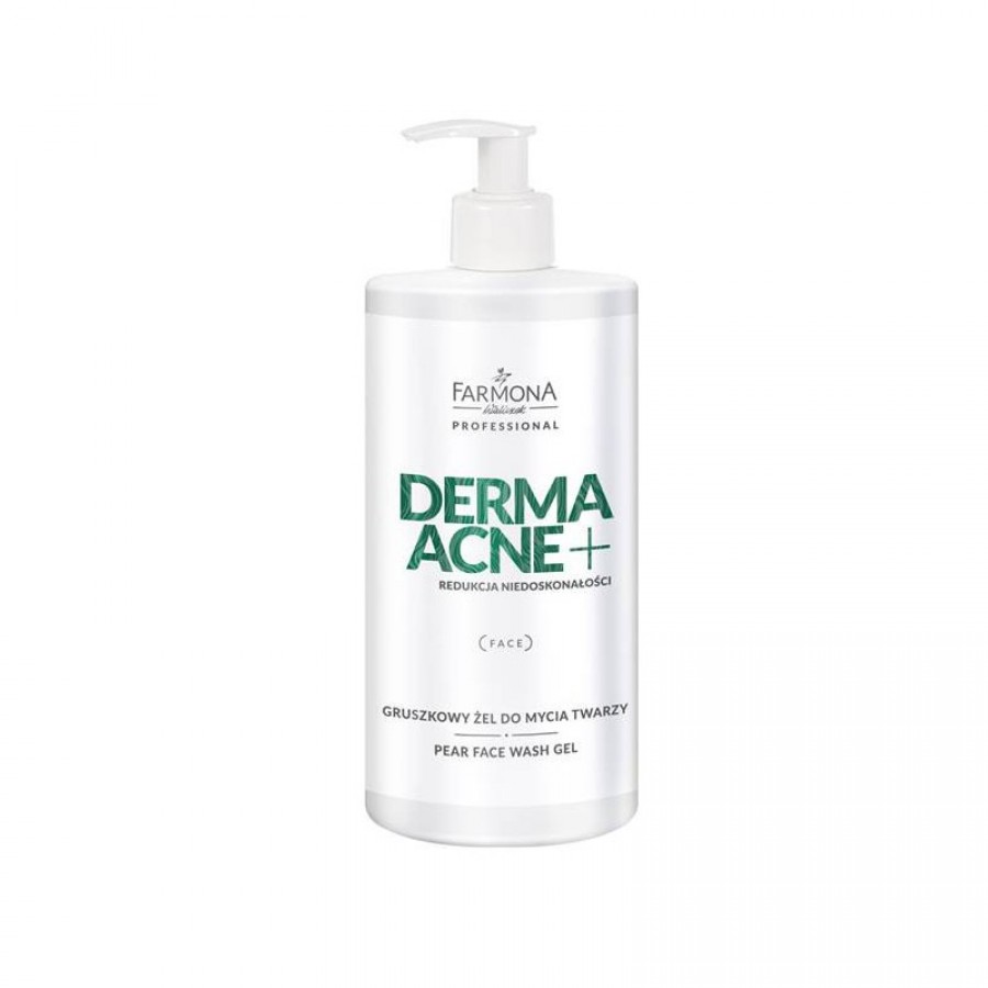 FARMONA DERMAACNE + kriaušių prausimosi želė veidui 500ml