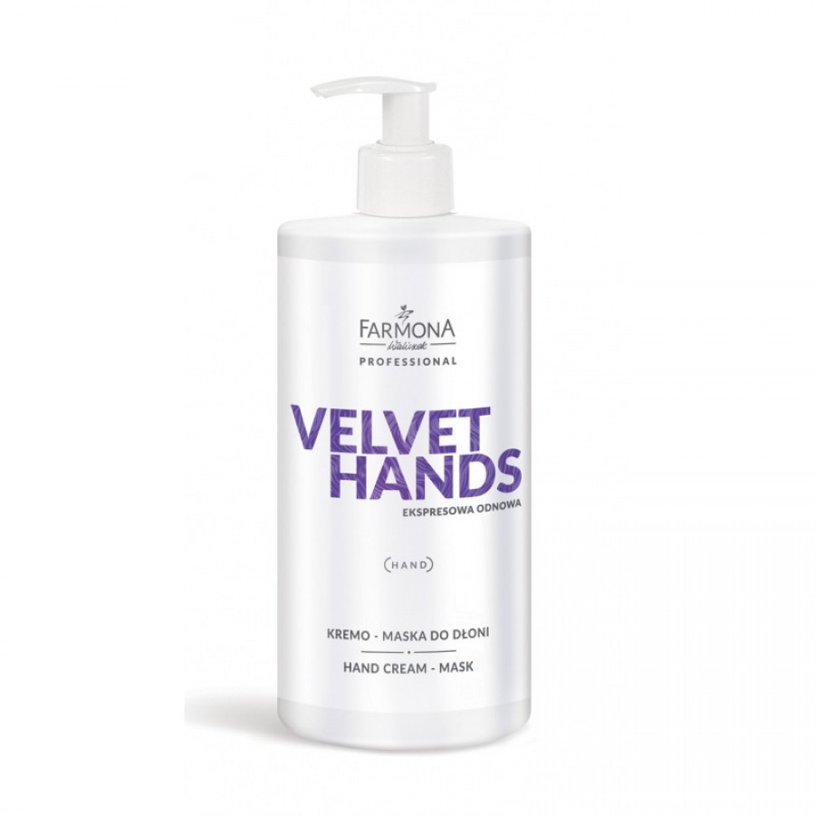 FARMONA VELVET HANDS Rankų kaukė 500ml