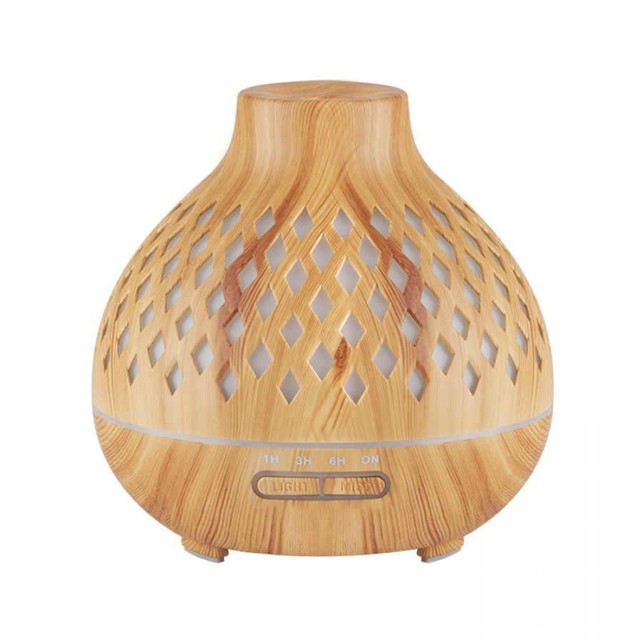 Oro drėkintuvas SPA 10 LIGHT WOOD 400ML + Laikmatis