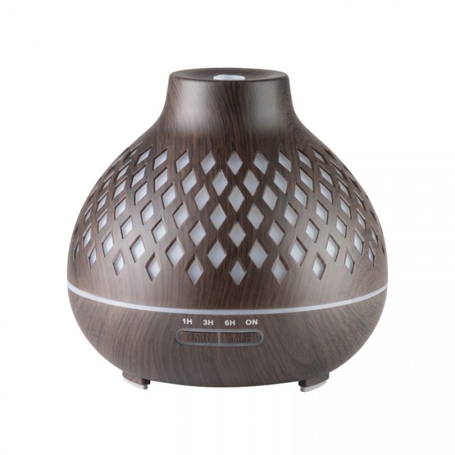 Oro drėkintuvas SPA 10 DARK WOOD 400ML + Laikmatis