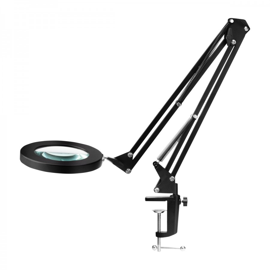 Kosmetologinė LED lempa lupa 308 DO juoda