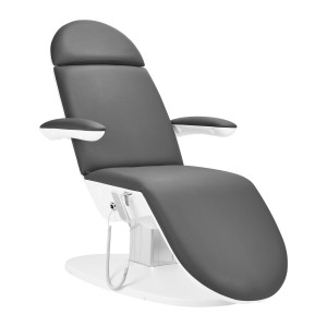 Elektrinė kosmetologinė kėdė - lova Eclipse 2240,  3 varikliai PILKA