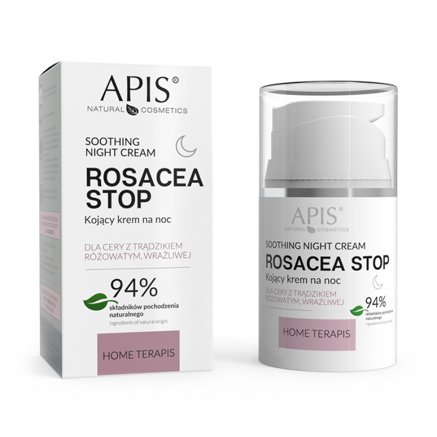 Raminantis naktinis kremas, APIS ROSACEA- STOP Home terApis 50 ml
