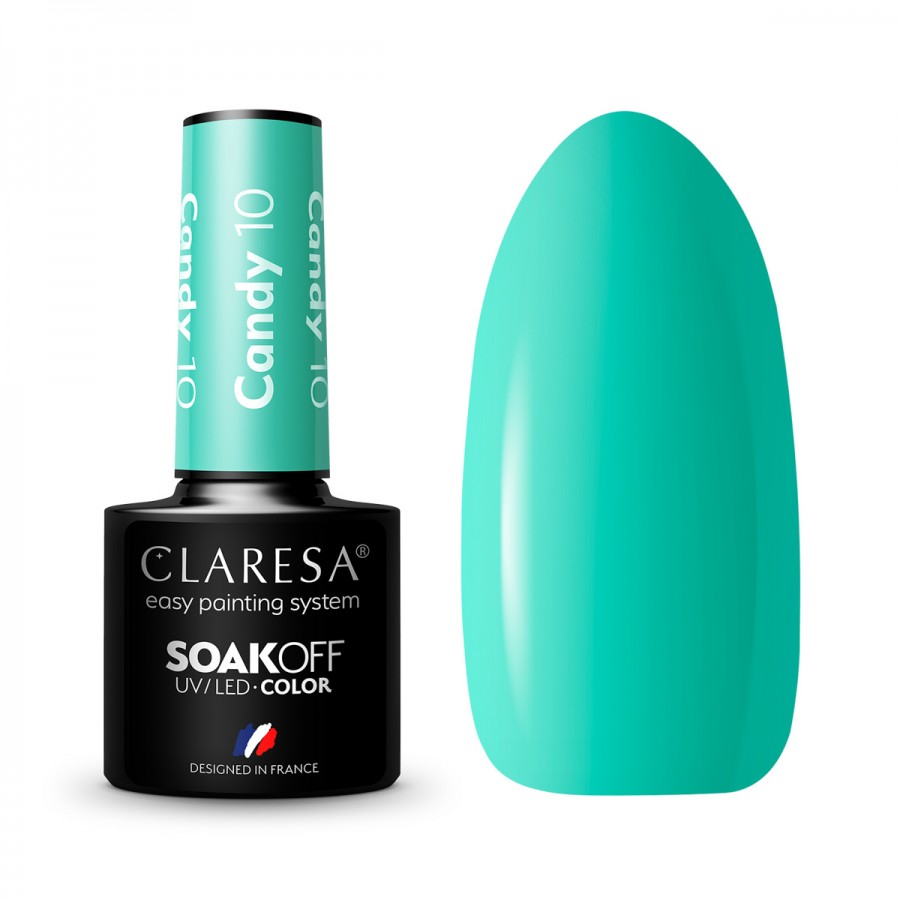CLARESA hibridinis nagų lakas CANDY 10 -5g