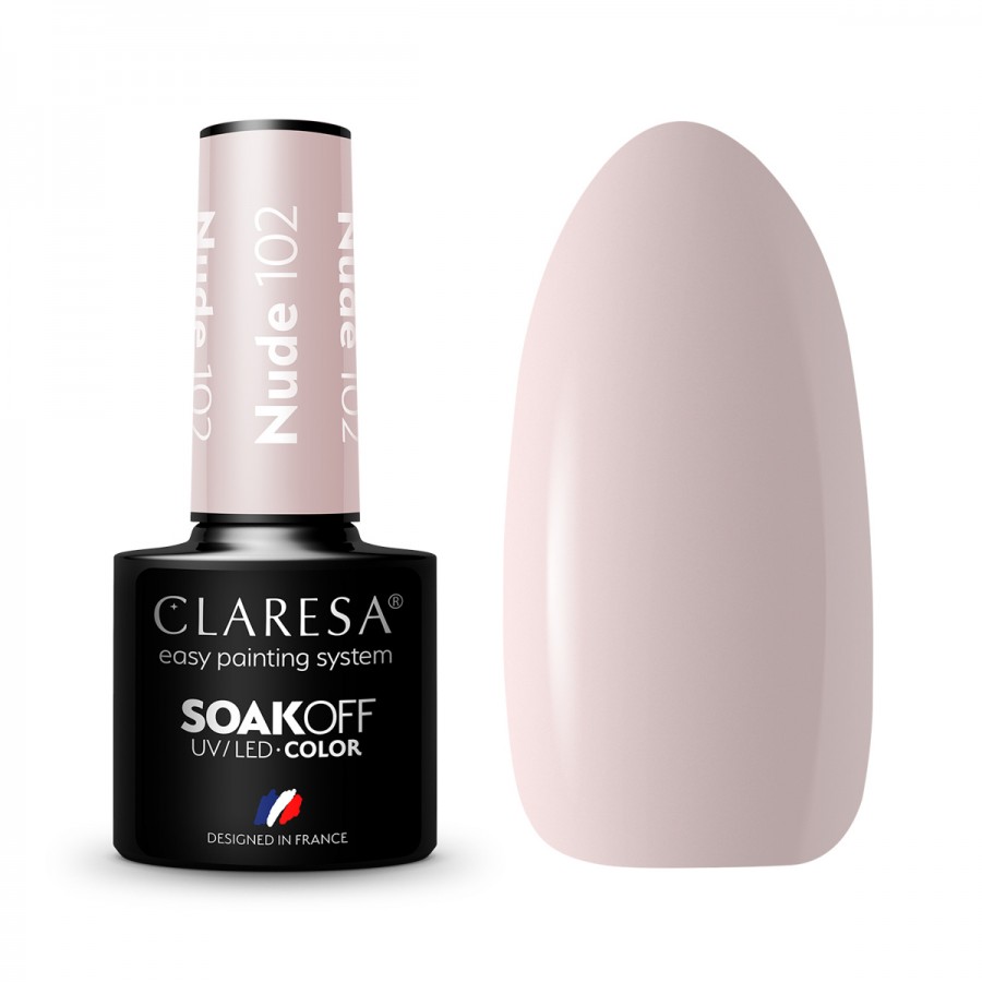 CLARESA hibridinis nagų lakas 102 -5g