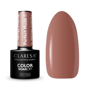 CLARESA hibridinis nagų lakas PERFECT NUDE 8 -5g
