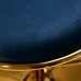4Rico profesionali makiažo kėdė grožio salonams QS-B313a, mėlynas aksomitas