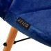4Ric Kėdė QS-186 mėlynas aksomas