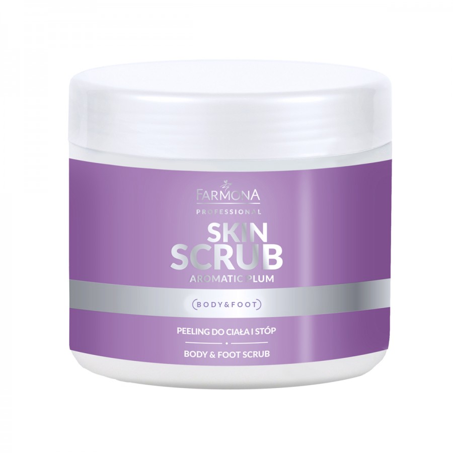 Farmona Skin  aromatinių slyvų kūno ir pėdų šveitiklis 500 g
