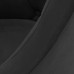4Rico grožio salono kėdė stabiliu pagrindu QS-BL14G, juodas aksomas