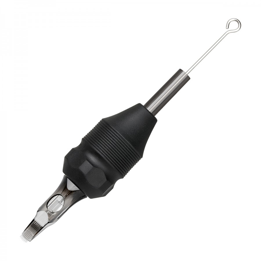 PRO INK tatuiruotės kasetės vamzdelis su stūmikliu