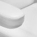 Profesionali elektrinė kosmetologinė kėdė - gultas pedikiūro procedūroms SILLON CLASSIC, 2 variklių, baltos spalvos
