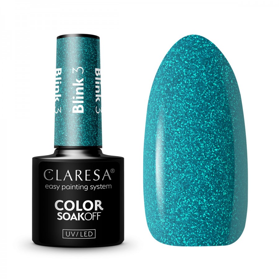 CLARESA hibridinis nagų lakas Blink 3 - 5g