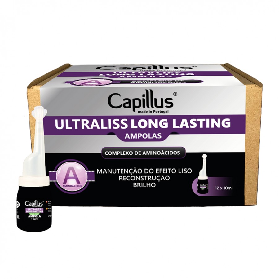 Capillus ampulės Ultraliss Forte 10 ml 12 vnt.