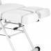 AZZURRO profesionali kosmetologinė kėdė - gultas 563S, baltos spalvos