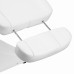 Profesionalus elektrinis gultas-lova kosmetologams SILLON LUXURY (3 varikliai ), baltos spalvos