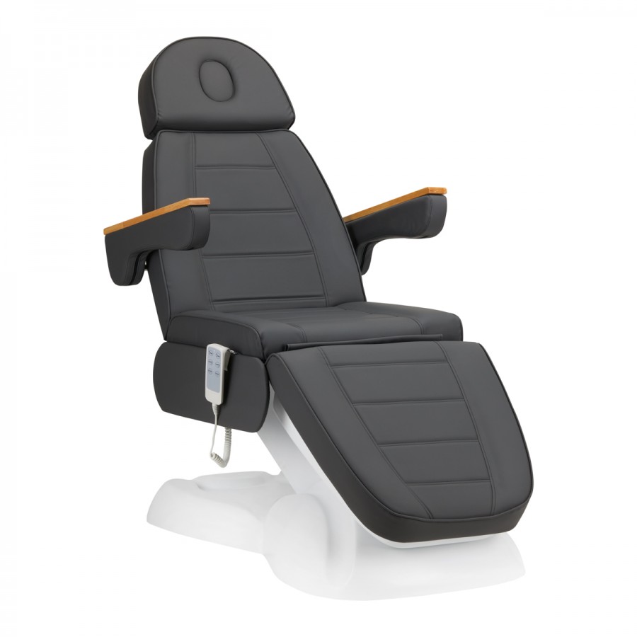 Elektrinė kosmetologinė kėdė SILLON Lux 273b su 3 varikliais, pilka