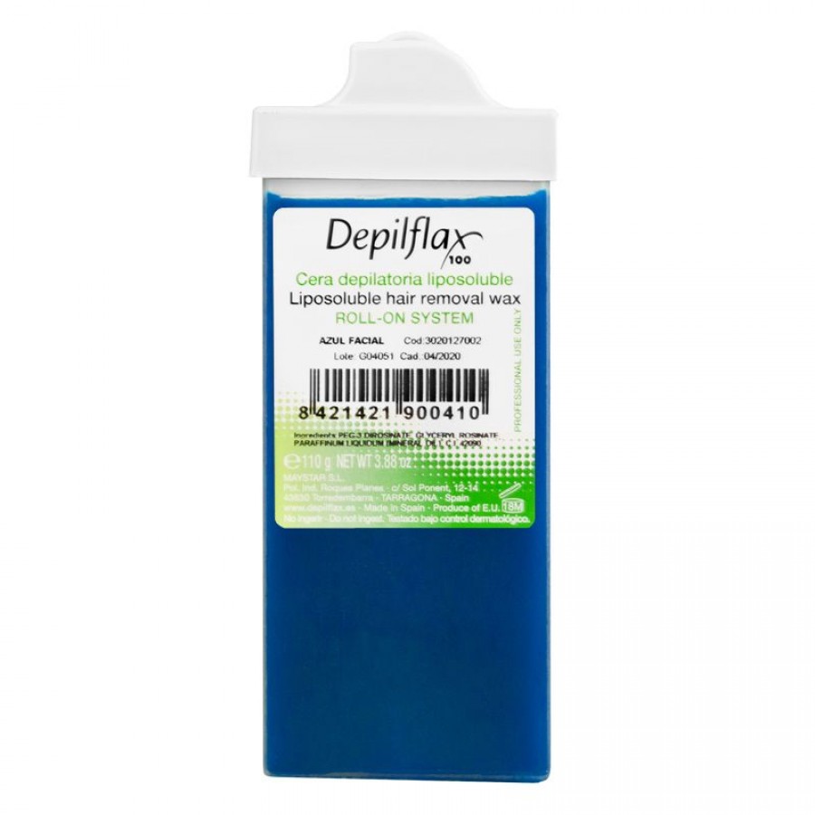 Depiliacijos vaškas DEPILFLAX AZULEN 110g