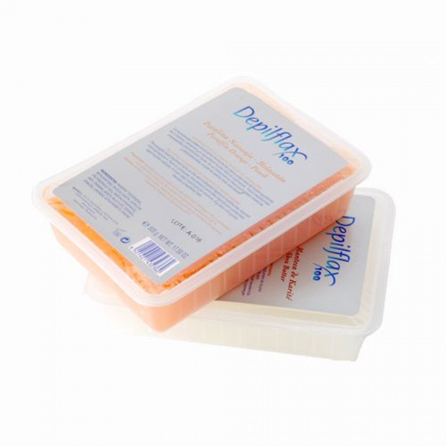 Parafinas DEPILFLAX 100 Apelsinai ir persikai 500G