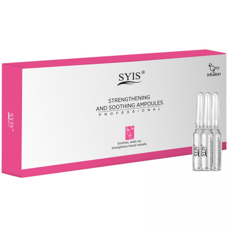SYIS ampulės,stiprinančios ir raminančios kapiliarus, 10x3 ml