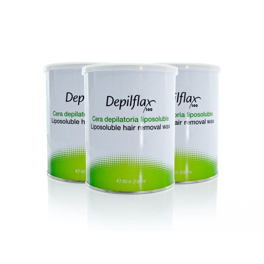 Vaškas depiliacijai DEPILFLAX 100, 800ML NATURAL