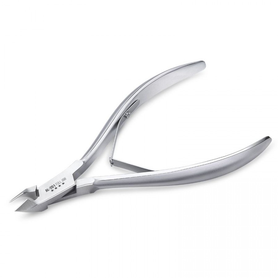 Odelių žnyplutės OMI PRO-LINE AL-201 ACRYLIC NAIL NIPPERS JAW16/6MM LAP JOINT