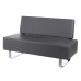 Kirpyklos laukiamojo sofa Messina BD-6713 Pilka