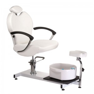 Pedikiūro kėdė su masažo funkcija BR-2301 Balta