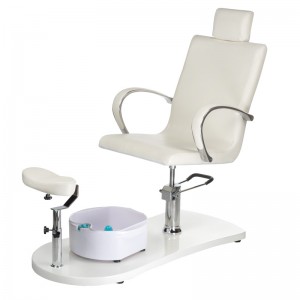 Pedikiūro kėdė su masažo funkcija BR-2308 Balta