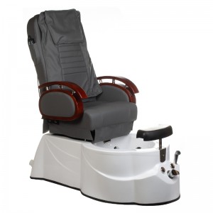 Elektrinė pedikiūro kėdė su masažo funkcija BR-3820D Pilka