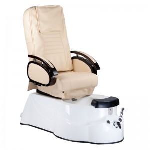 Elektrinį pedikiūro kėdė su masažo funkcija BR-3820D Kreminė