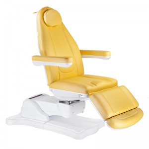 Elektrinė kosmetologinė kėdė - lova Mazaro BR-6672B Medaus spalva
