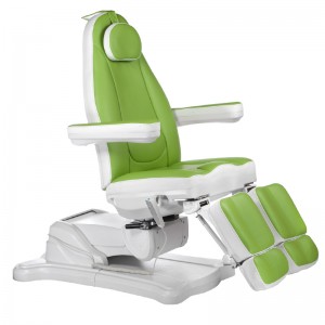 Elektrinė kosmetologinė kėdė - lova pedikiūrui Mazaro BR-6672C Žalia
