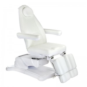 Elektrinė kosmetologinė kėdė - lova pedikiūrui Mazaro BR-6672C Balta