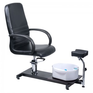 Pedikiūro kėdė su masažo funkcija BW-100 Juoda